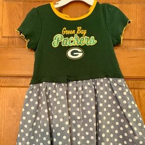 Green Bay Packers Polka dot dress